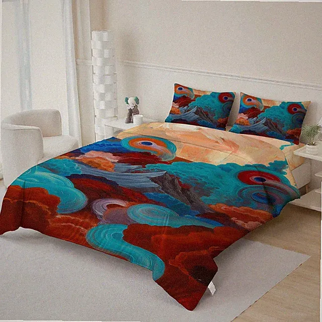 3D Fantasy Background Quilt Cover Set Bedding Sets Pillowcases