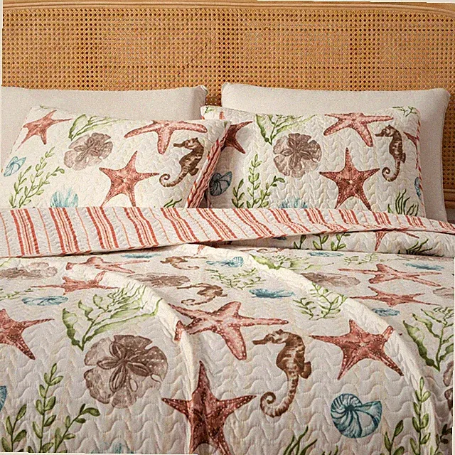 Castaway Coastal Quilt Set