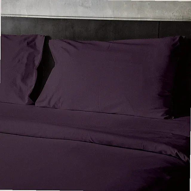 Cool Egyptian Cotton Feel Hotel Bed Sheets 4 Piece Set Bamboo Soft Deep Pockets