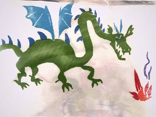 full/queen DUVET cover ~ WIZARDS & DRAGONS bright cheerful COTTON Sumersault NEW