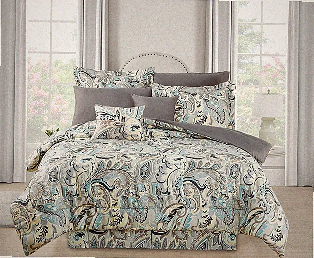 Kathy Ireland 10 Piece Bed in a Bag Comforter Set
