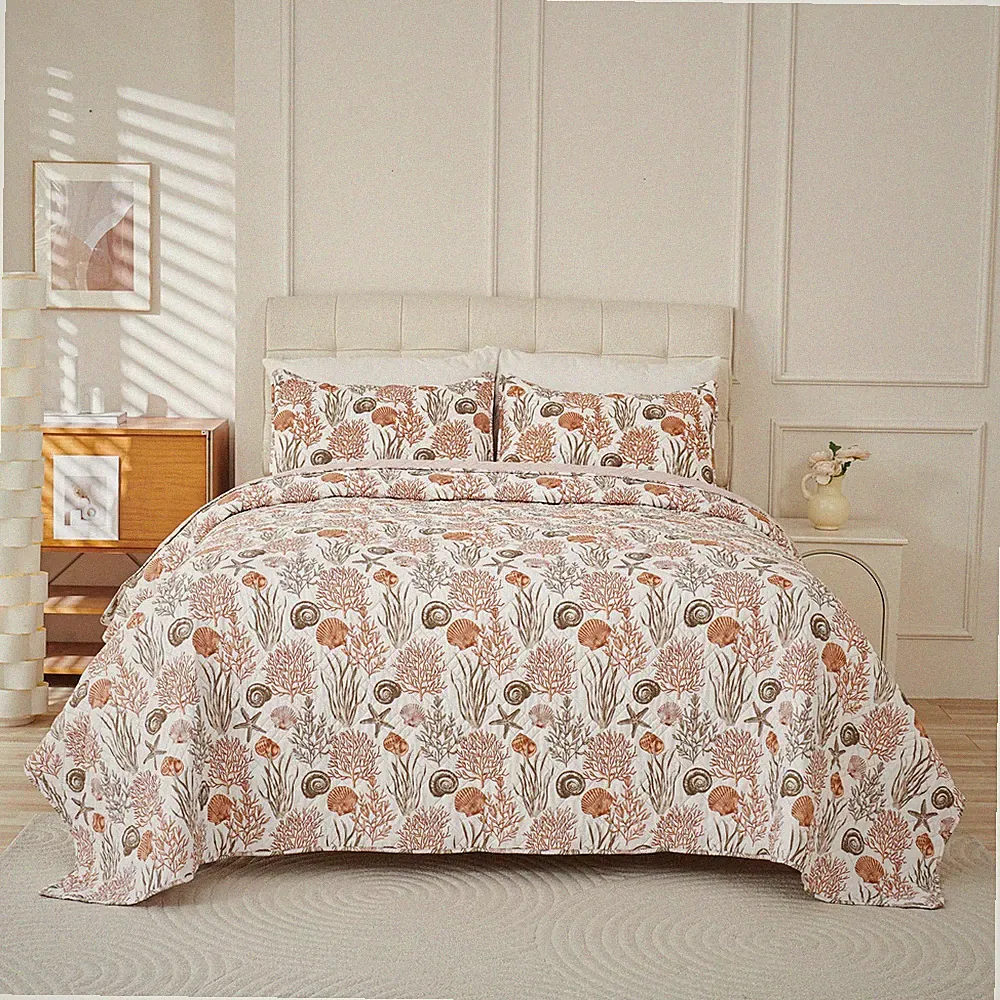 Seashell bedding sets