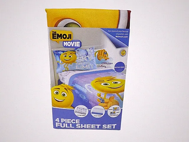 The Emoji Movie Sheet Set - New - Full Size