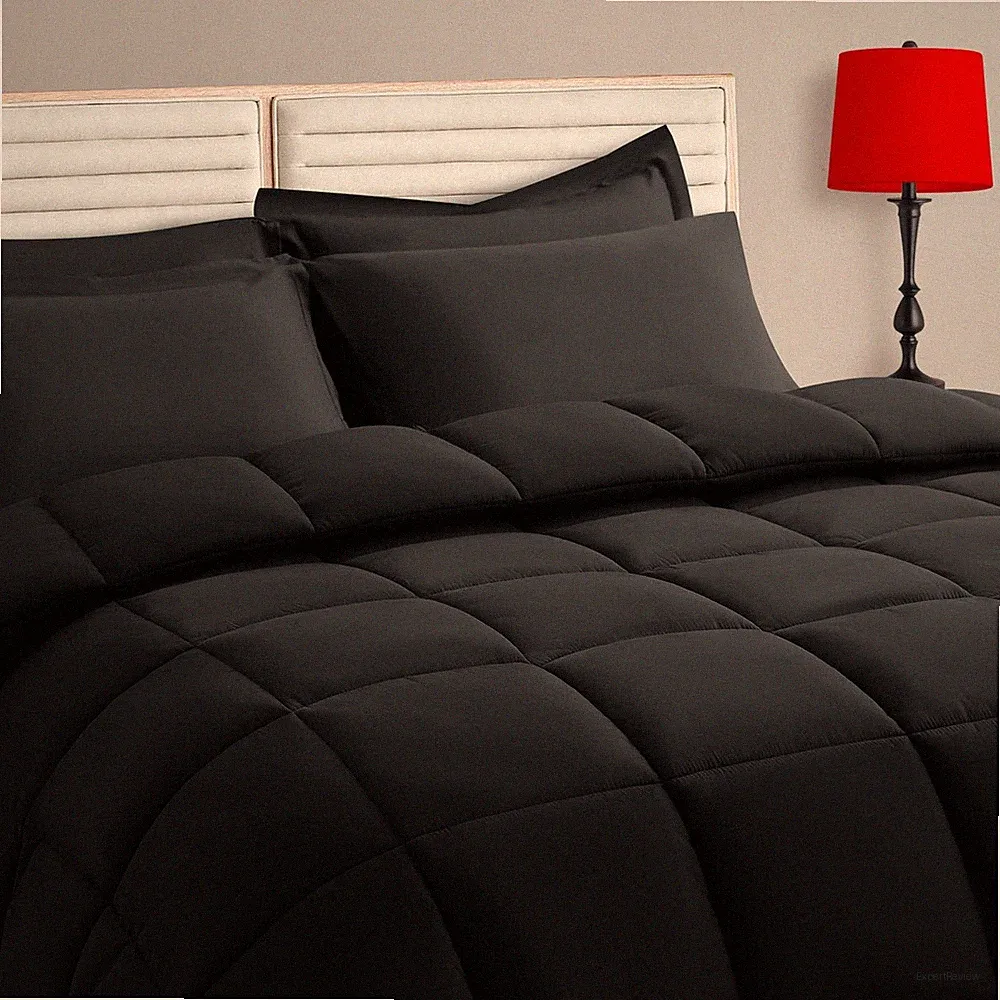 Twin Size Comforter Set - 5 Pieces, Bed in a Bag Bedding Sets with ... Fast Ship