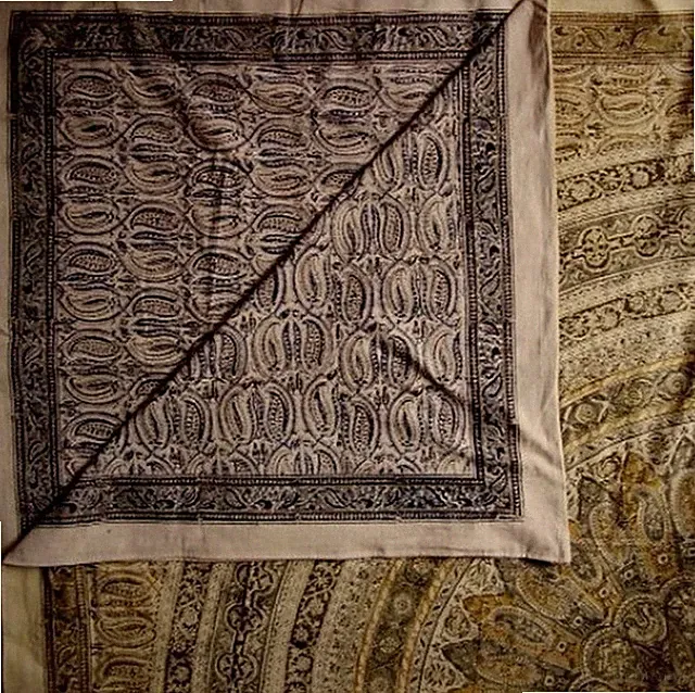 Veggie Dye Block Print Mandala Duvet Cover Cotton 92" x 88" Fits Full-Queen